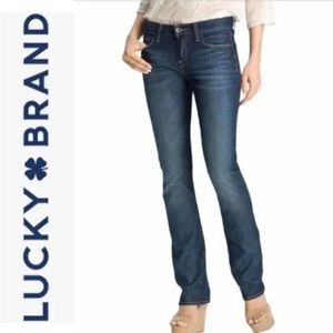 Lucky Brand Women's Sofia Straight Jeans Medium Wash